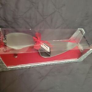 NWT High Heel Cake Server With Removable Magnetic Heel